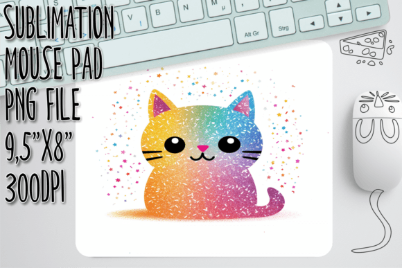 Animated Cat Characters Mouse Pad Patter Review