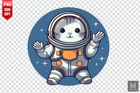 Astronaut British Shorthair Cat Clipart Review