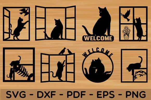 Cat Laser Metal Wall Art Laser Cut File Review
