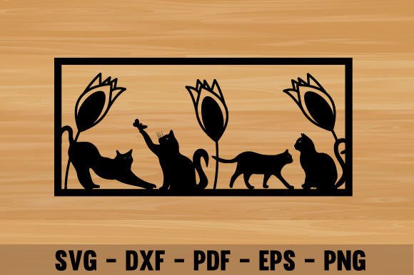 Cat Metal Wall Art Laser Cut Design Review
