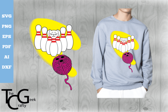 Cat Yarn Bowling Embroidery Design Review
