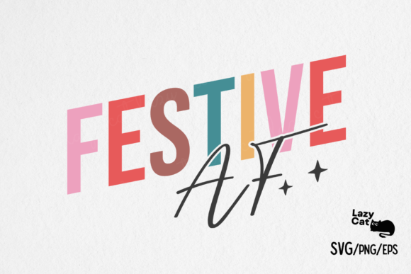 Christmas Festive AF SVG Review for Embroidery Projects