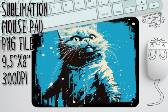 Cozy Cat Nap Mouse Pad Graphic Review