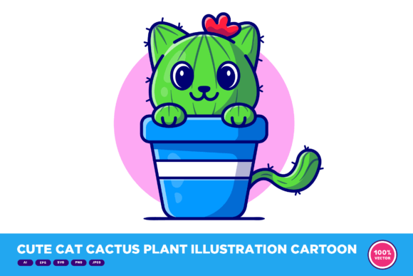 Cute Cat Cactus Embroidery Design Review