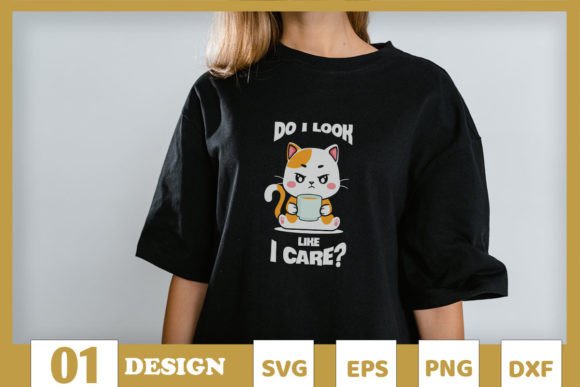 Do I Look Like I Care Funny Cat Embroidery Review