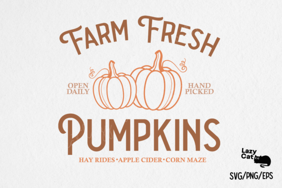 Fall Farm Fresh Pumpkins SVG PNG Review