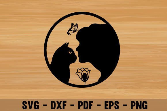 Girl Kiss Cat Love Wall Decor Review