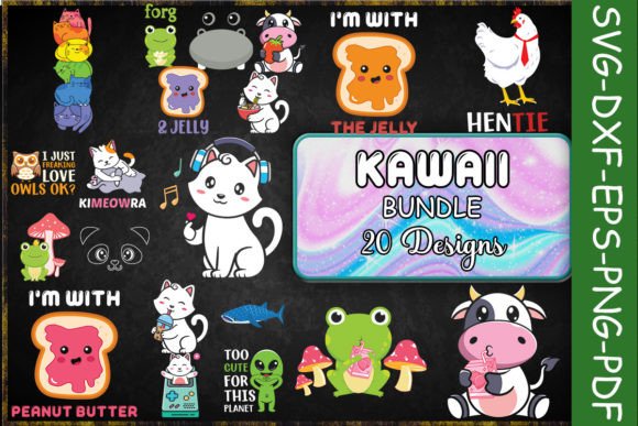 Kawaii SVG Bundle Review for Embroidery Projects