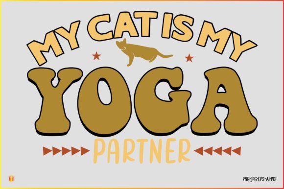 My Cat is My Yoga Partner Funny Cat Embroidery Review