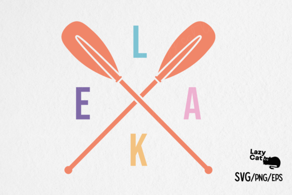 Summer Lake Paddle SVG Design Review