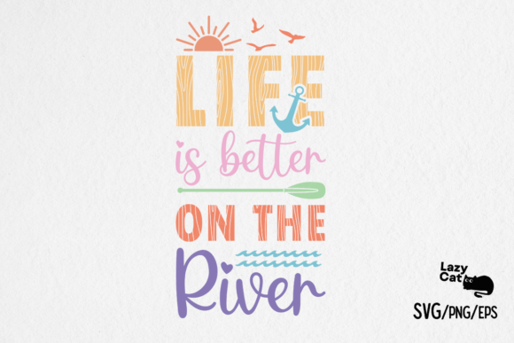 Summer River Lake SVG Design Review