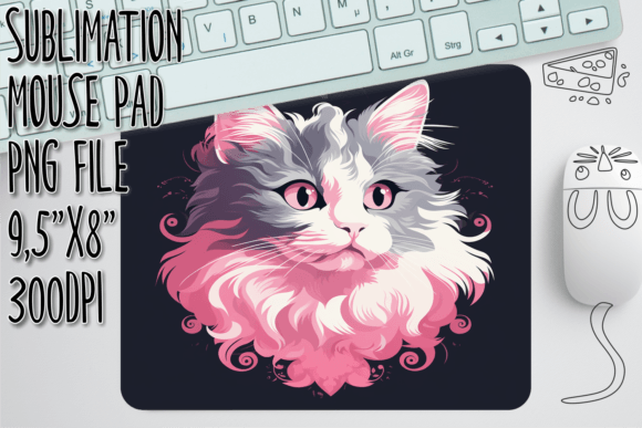 Whimsical Cat Mischief Mouse Pad Art Review